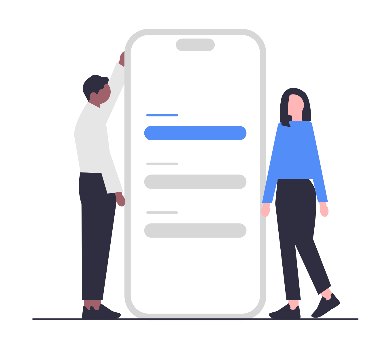 Responsive website design on iPhone